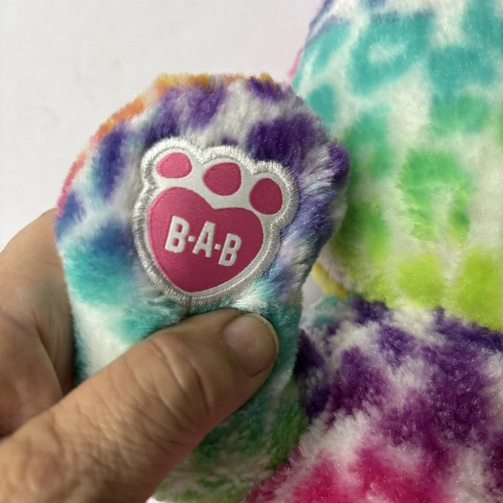 Build A Bear Workshop Rainbow Leopard Cat Kitty 17